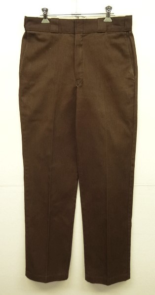 画像: 80'S UNKNOWN ワークパンツ ブラウン USA製 (VINTAGE) 「Bottoms」 入荷しました。