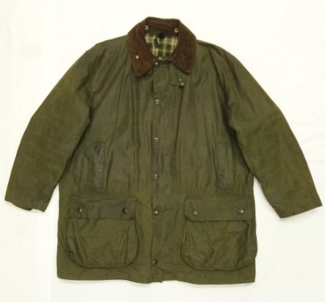 画像: 00'S BARBOUR 3クレスト 旧タグ "BORDER" オイルドジャケット オリーブ イングランド製 (VINTAGE) 「Jacket」 入荷しました。