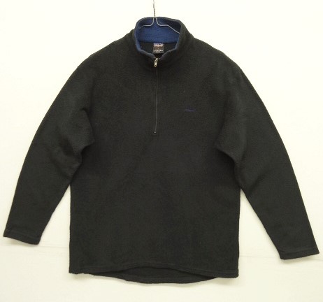 画像: 90'S PATAGONIA "CAPILENE" ハーフジップ フリースシャツ ブラック (VINTAGE) 「T-Shirt」 入荷しました。