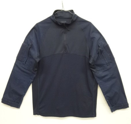 画像: CONDOR ハーフジップ コンバットシャツ ネイビー (USED) 「L/S Shirt」 入荷しました。