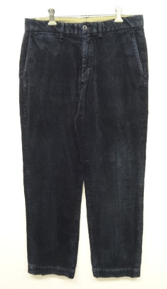 画像: 90'S RALPH LAUREN "PRESTON PANT" ノープリーツ 太畝 コーデュロイパンツ ネイビー (VINTAGE) 「Bottoms」 入荷しました。