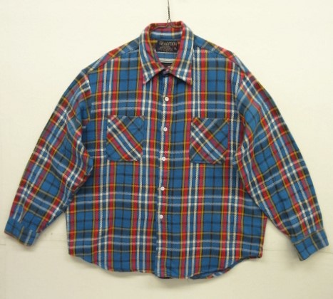 画像: 90'S TRADITION コットン 長袖 フランネルシャツ チェック柄 (VINTAGE) 「L/S Shirt」 入荷しました。