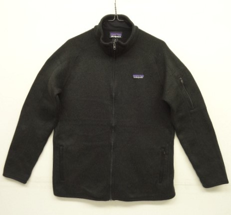 画像: 18'S PATAGONIA "BETTER SWEATER" フルジップ フリースジャケット ブラック (USED) 「Jacket」 入荷しました。