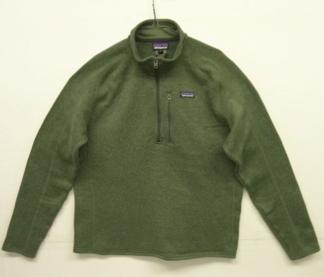 画像: 19'S PATAGONIA "BETTER SWEATER 1/4ZIP" プルオーバー フリースジャケット ヘザーオリーブ (USED) 「Jacket」 入荷しました。