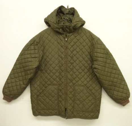 画像: 70'S UNKNOWN フード付き フルジップ キルティングジャケット TALONジップ USA製 (VINTAGE) 「Jacket」 入荷しました。