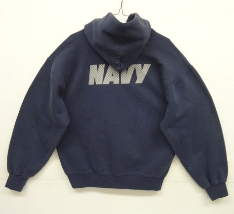 画像: アメリカ軍 US NAVY "SOFFE製" 両面リフレクタープリント パーカー ネイビー USA製 (VINTAGE) 「Parka」 入荷しました。