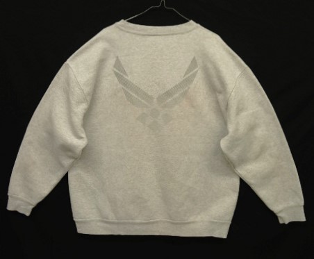 画像: アメリカ軍 USAF リフレクター両面プリント クルーネック スウェットシャツ (VINTAGE) 「Sweat Shirt」 入荷しました。