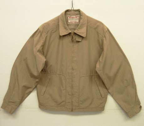 画像: 60'S McGREGOR "SCOTTISH DRIZZLER" チンスト付き ドリズラージャケット USA製 (VINTAGE) 「Jacket」 入荷しました。