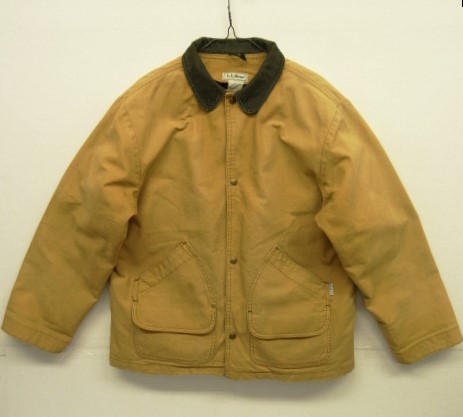 画像: 90'S LL Bean フリースライナー付き キャンバス カバーオール USA製 (VINTAGE) 「Jacket」 入荷しました。