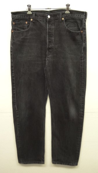 画像: 03'S LEVIS 501 デニム BLACK カナダ製 W38L32 (VINTAGE) 「Bottoms」 入荷しました。