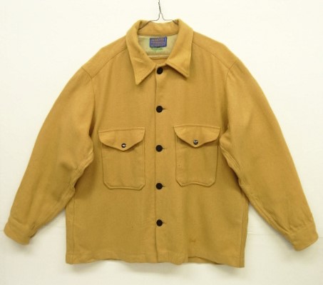 画像: 70'S PENDLETON 2ポケット ウールジャケット マスタード USA製 (VINTAGE) 「Jacket」 入荷しました。