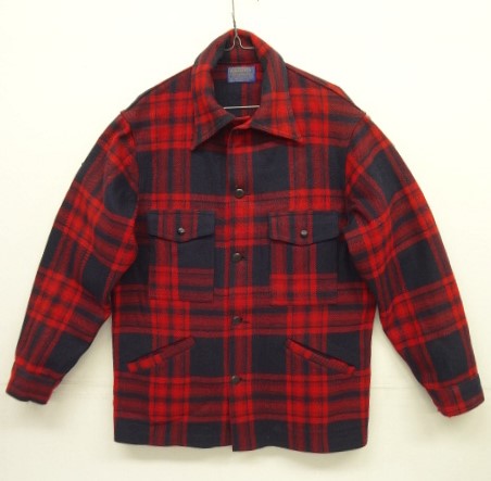 画像: 70'S PENDLETON ウール マッキーノジャケット チェック柄 USA製 (VINTAGE) 「Jacket」 入荷しました。