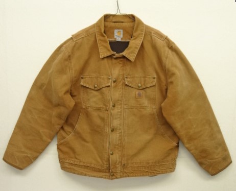 画像: 00'S CARHARTT 裏地フリース ダックジャケット ブラウン (VINTAGE) 「Jacket」 入荷しました。