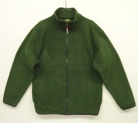 画像: 90'S CABELA'S フルジップ フリースジャケット ダークグリーン USA製 (VINTAGE) 「Jacket」 入荷しました。