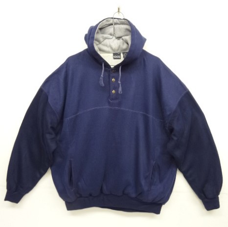 画像: 90'S HONORS 裏地サーマル ヘンリーネック スウェット パーカー ツートンカラー (VINTAGE) 「Parka」 入荷しました。