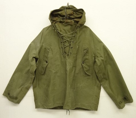 画像: 60'S アメリカ軍 US NAVY 後期モデル ポケット付き デッキレインパーカー (VINTAGE) 「Jacket」 入荷しました。