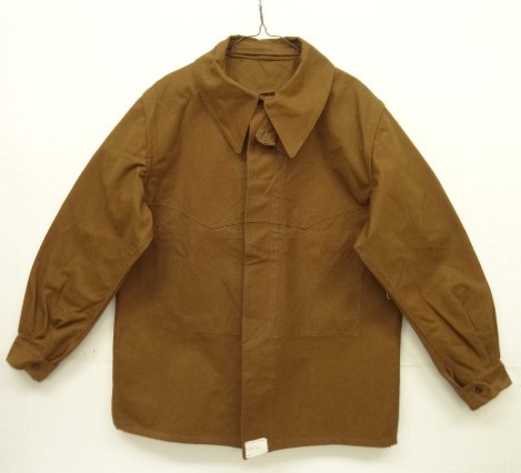 画像: 50'S SNCF フランス国鉄 レイルロード ワークジャケット ブラウン (DEADSTOCK) 「Jacket」 入荷しました。