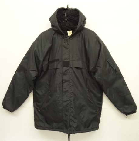 画像: SIOEN INDUSTRIES 裏ボア付き ナイロンパーカー ブラック ベルギー製 (VINTAGE) 「Jacket」 入荷しました。