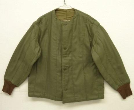 画像: 60'S チェコ軍 M60 クルーネック ライナージャケット オリーブ (DEADSTOCK) 「Jacket」 入荷しました。