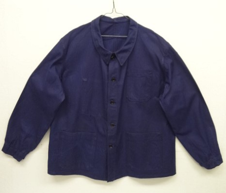 画像: 60'S フランス軍 "SAJ" ワークジャケット カバーオール フランス製 (VINTAGE) 「Jacket」 入荷しました。