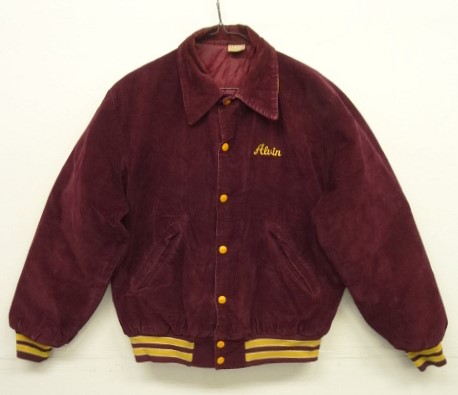 画像: 80'S BIRDIE by RICHARD A LESLIE 裏地キルティング コーデュロイ アワードジャケット USA製 (VINTAGE) 「Jacket」 入荷しました。