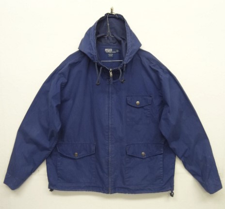 画像: 90'S RALPH LAUREN コットン デッキパーカー ネイビー (VINTAGE) 「Jacket」 入荷しました。