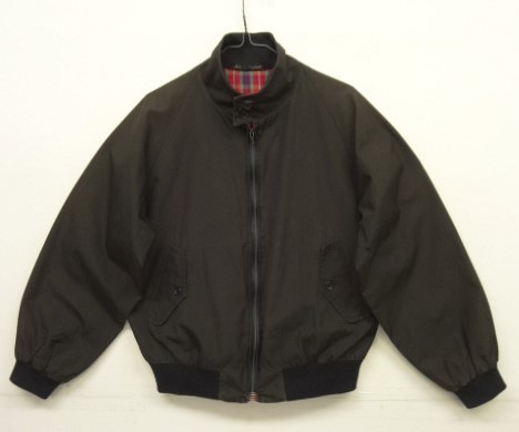 画像: 90'S BARACUTA G9 ハリントンジャケット OPTIジップ ブラック イングランド製 (VINTAGE) 「Jacket」 入荷しました。