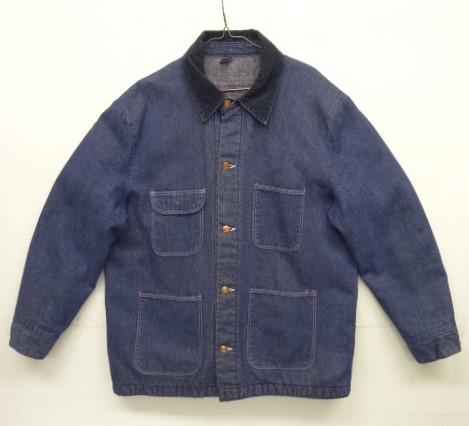 画像: 70'S BLUE BELL ブランケット入り デニム カバーオール インディゴ (VINTAGE) 「Jacket」 入荷しました。