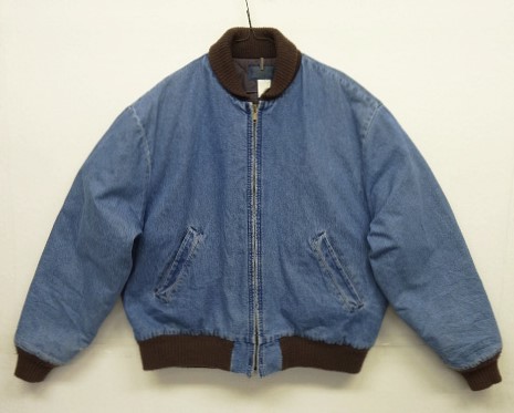 画像: 70'S OSHKOSH B'GOSH 裏地キルティング デニムドリズラージャケット IDEALジップ インディゴ (VINTAGE) 「Jacket」 入荷しました。