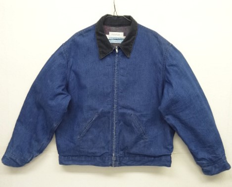 画像: 70'S SEARS ブランケット入り デニム ワークジャケット TALONジップ インディゴ (VINTAGE) 「Jacket」 入荷しました。