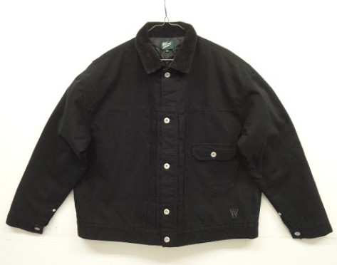 画像: WOODBLOCK "1st TYPE QUILTING LINING DUCK JACKET" BLACK (NEW) 「Jacket」 入荷しました。