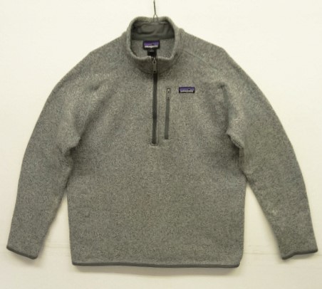 画像: 16'S PATAGONIA "BETTER SWEATER 1/4ZIP" プルオーバー フリースジャケット ヘザーグレー (USED) 「Jacket」 入荷しました。