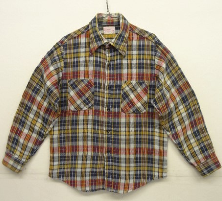 画像: 70'S BIG MAC フランネル ワークシャツ チェック柄 (VINTAGE) 「L/S Shirt」 入荷しました。