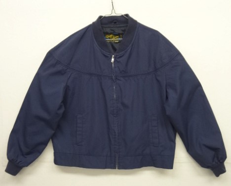 画像: 70'S MW 裏地付き カップショルダー ダービージャケット ネイビー (VINTAGE) 「Jacket」 入荷しました。