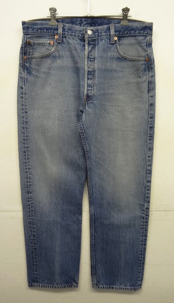 画像: 90'S LEVIS 501 デニム インディゴ USA製 W36L30 (VINTAGE) 「Bottoms」 入荷しました。