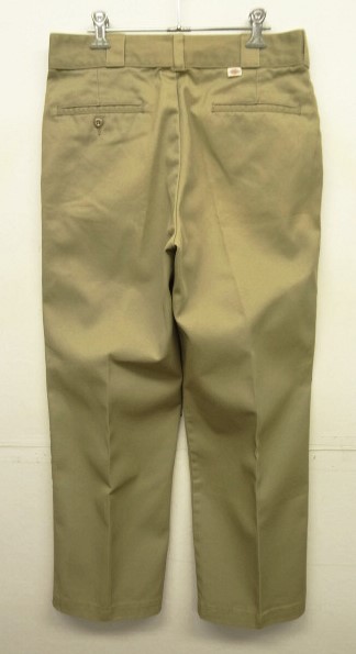 画像: 80'S DICKIES 874 チビタグ ワークパンツ ベージュ W33L29 USA製 (VINTAGE) 「Bottoms」 入荷しました。