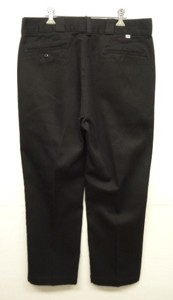 画像: 80'S DICKIES 874 チビタグ ワークパンツ ブラック W36L29 USA製 (VINTAGE) 「Bottoms」 入荷しました。