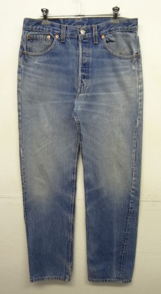 画像: 90'S LEVIS 501 デニム インディゴ USA製 W33L32 (VINTAGE) 「Bottoms」 入荷しました。