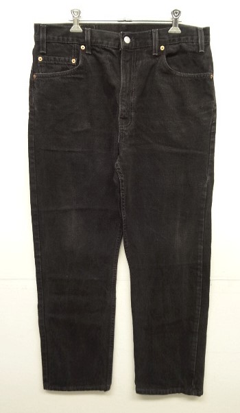 画像: 90'S LEVIS 505 デニム ブラック USA製 W36L30 (VINTAGE) 「Bottoms」 入荷しました。