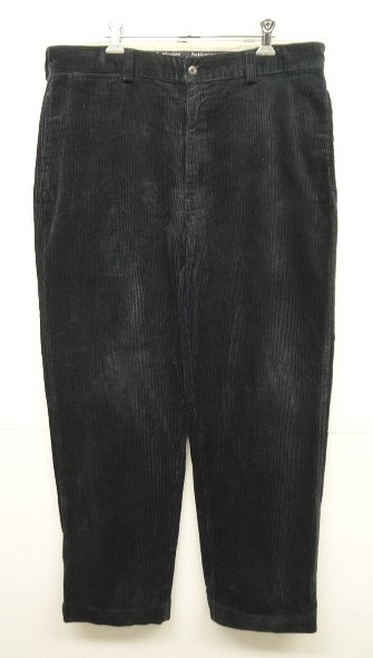 画像: 90'S RALPH LAUREN "PHILIP PANT" ノープリーツ 太畝 コーデュロイパンツ ダークネイビー (VINTAGE) 「Bottms」 入荷しました。