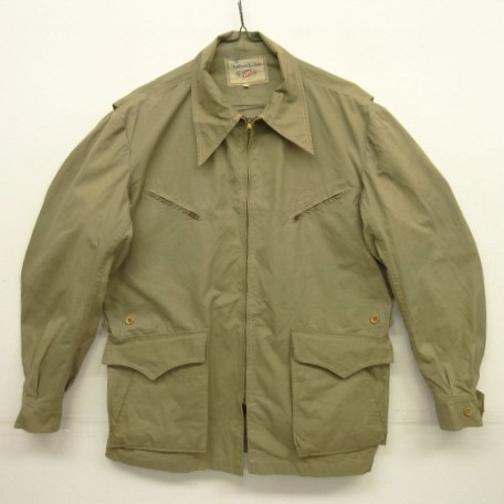 画像: 50'S LATITUDE JACKET by CASBEN "VENTILE" 逆ハの字ポケット ジャケット LIGHTNINGコの字留めジップ (VINTAGE) 「Jacket」 入荷しました。