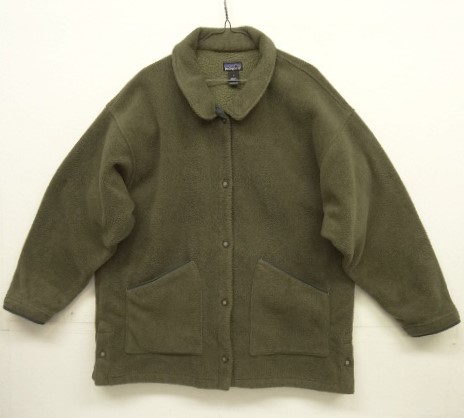 画像: 90'S PATAGONIA シンチラシャーリングコート オリーブ USA製 (VINTAGE) 「Jacket」 入荷しました。