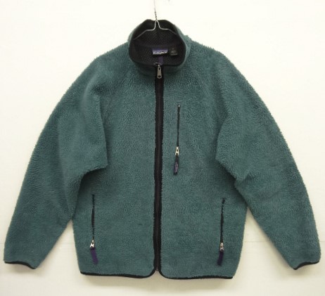 画像: 90'S PATAGONIA レトロカーディガン ティール/ブラック USA製 (VINTAGE) 「Jacket」 入荷しました。