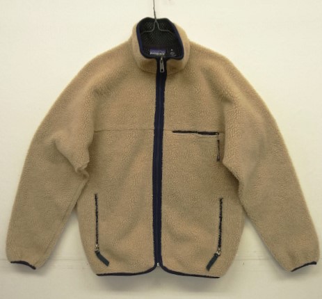 画像: 90'S PATAGONIA レトロカーディガン ナチュラル/ネイビー USA製 (VINTAGE) 「Jacket」 入荷しました。