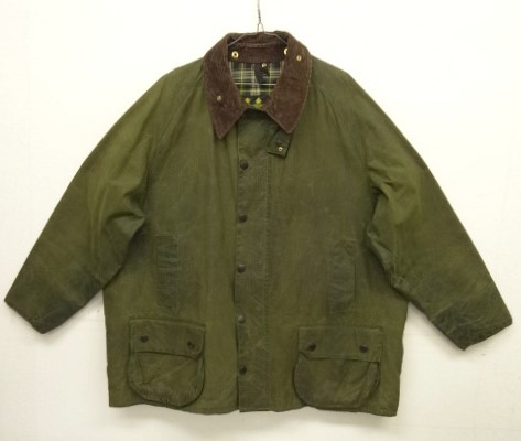 画像: 90'S BARBOUR 3クレスト 旧タグ "BEAUFORT" オイルドジャケット オリーブ イングランド製 (VINTAGE) 「Jacket」 入荷しました。