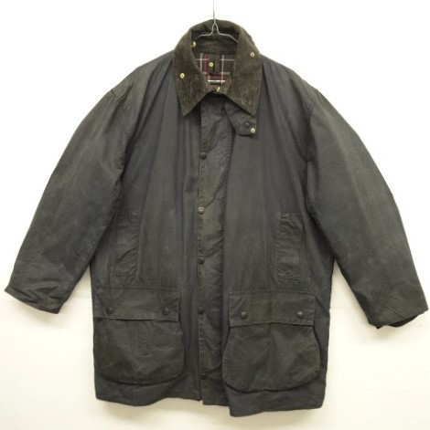 画像: 90'S BARBOUR 3クレスト 旧タグ "BORDER" オイルドジャケット ネイビー イングランド製 (VINTAGE) 「Jacket」 入荷しました。