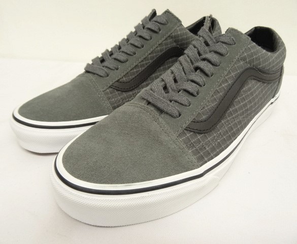 画像: VANS "SALES SAMPLE" OLD SKOOL スウェード/リップストップ スニーカー グレー (一点物/NEW) 「Shoes」 入荷しました。