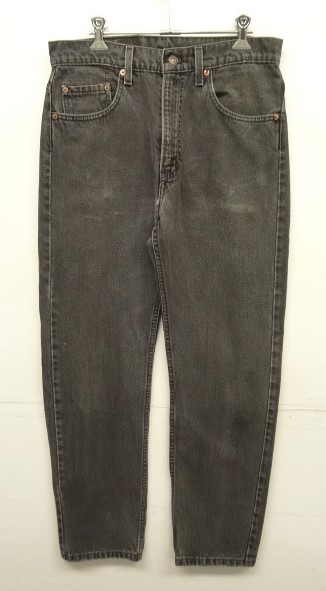 画像: 90'S LEVIS 505 デニム ブラック USA製 W33L30 (VINTAGE) 「Bottoms」 入荷しました。