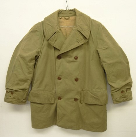 画像: 40'S アメリカ軍 US ARMY "M-1943" 裏地ウール マッキーノコート カーキ (VINTAGE) 「Jacket」入荷しました。