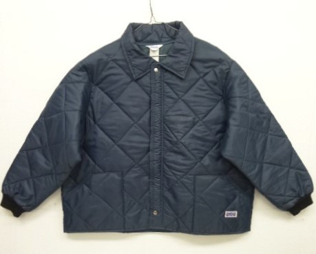 画像: 70'S BIG SMITH 三角タグ キルティングジャケット IDEALアルミジップ ネイビー USA製 (VINTAGE) 「Jacket」入荷しました。